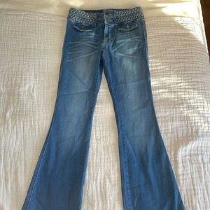 Y2K flare jeans